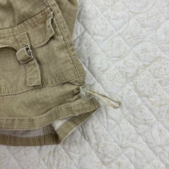 Be Bop Y2k Beige Cargo Mini Skirt - Picture 5 of 6